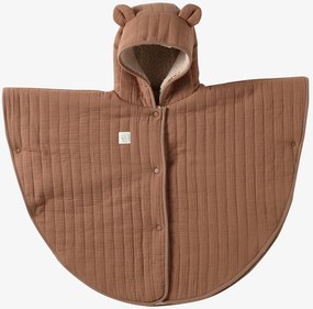 Capa doudou com orelhas, para bebé cappuccino