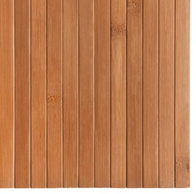 Tapete retangular 70x200 cm bambu cor natural