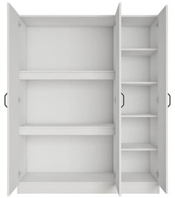 Roupeiro BA105 – Branco – 145x181,8x55 cm