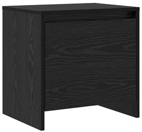 Armário de Cabeceira Carvalho preto 45 x 34 x 44.5 cm