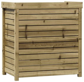 Mesa jardinagem c/ prateleiras 82,5x50x86,5 cm pinho impregnado