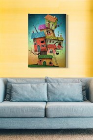 Tela Decorativa Modelo 302045234 – Multicolor – 50 x 70 cm