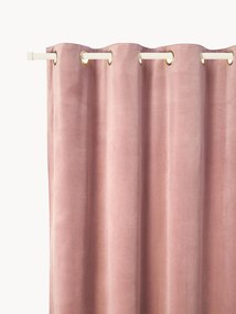 Cortinas em veludo com ilhós Rush, 2 uni.