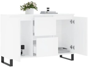 Aparador 104x35x70 cm derivados de madeira branco