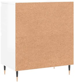 Aparador 60x35x70 cm derivados de madeira branco brilhante