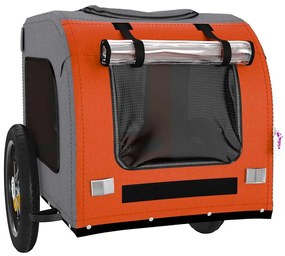 Trajeto de Bicicleta pra Animais de Estimação da , laranja e cinza, em