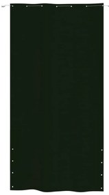 Tela de varanda 140x240 cm tecido oxford verde-escuro