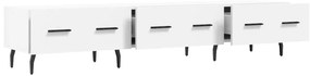 Móvel de TV 150x36x30 cm derivados de madeira branco