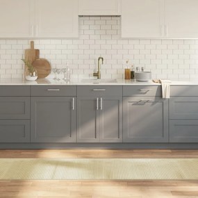 vidaXL Tapete retangular 60x400 cm bambu cor natural clara