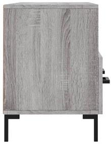 Móvel de TV 102x36x50 cm derivados de madeira cinzento sonoma
