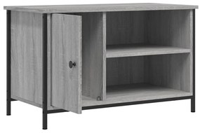 Móvel de TV 80x40x50 cm derivados de madeira cinzento sonoma