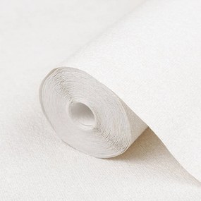 Papel parede 3D 10x0,53 m tecido não-tecido cinzento sólido