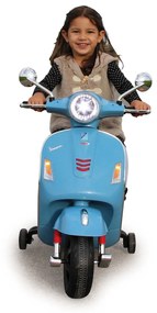 Vespa elétrica infantil 12V Vespa GTS 125 Azul