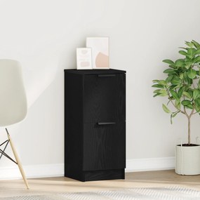 Buffet de Carvalho Preto vidaXL - 30x30x70 cm