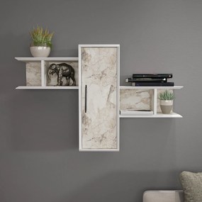 Prateleira de Parede Olida – Branco – 118,6 x 35 x 51,8 cm