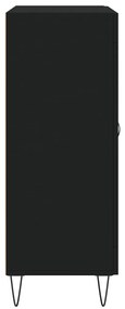 Aparador 69,5x34x90 cm derivados de madeira preto