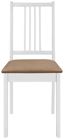 5 pcs conjunto de jantar MDF branco