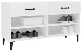 Sapateira 102x35x55 cm derivados de madeira branco