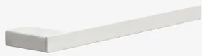 Toalheiro De Parede Com Barra 30 Cm Para Casa De Banho Em Aço Inoxidável Olvam Branco - Sklum