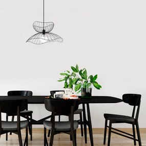 Candeeiro Farac – Preto – 50 x 50 cm