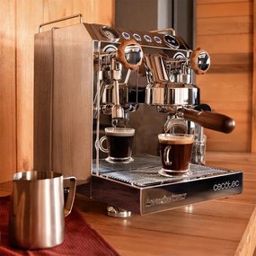 Máquina de café barista profissional Baristeo Classic: pré-infusão precisa, bomba Force Aroma de 15 bar