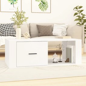 Mesa de centro 100x50,5x35 cm derivados de madeira branco
