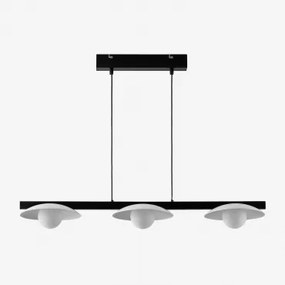 Lâmpada De Teto Pendente Led Kolbeiny Preto - Sklum