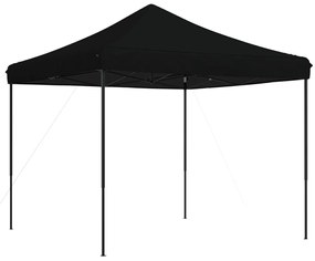 Tenda para festas pop-up dobrável 292x292x315 cm preto