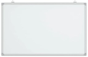 Quadro branco magnético 80x50x1,7 cm alumínio