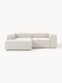 Sofá de canto modular em bouclé Lennon (3 lugares)
