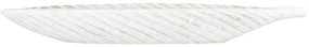 Prato decorativo branco 45 cm MUKOT Beliani