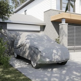vidaXL Cobertura de carro para SUV tecido-não-tecido XL cinzento