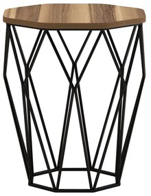 Mesa de Apoio Sofya – Noz Preto – 46cm x 57cm x 46cm