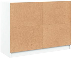 Aparador 102x37x75,5 cm derivados de madeira branco