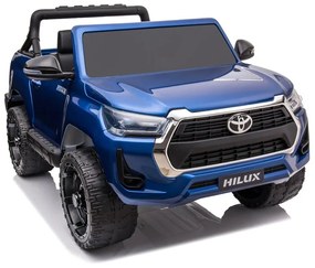 TOYOTA HILUX Carro Elétrico Infantil 24V 2 Lugares C/ MP4 Azul