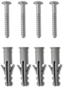 Aquecedor toalhas banheiro curvo 480 x 480 mm conector lateral e centr