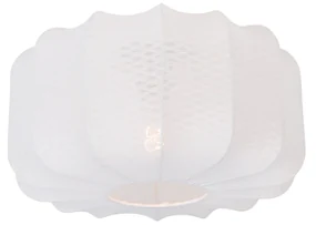 Plafon de teto Japandi branco 40cm - Madleine Japandi