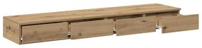 Camas de armazenamento Carvalho Artisan 160x36,5x16,5 cm Madeira desen