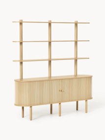 Large Shelf Unit Calary with Fluted Front