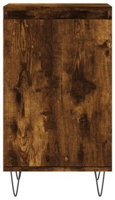 Aparadores 2 pcs 40x35x70 cm derivados madeira carvalho fumado