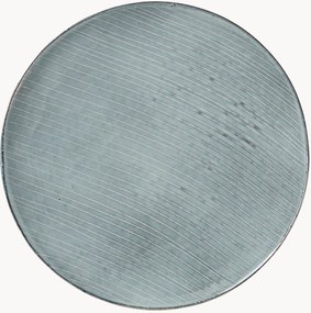 Pratos de jantar artesanais Nordic Sea, conjunto de 4