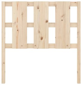 Cabeceira de cama 95,5x4x100 cm pinho maciço