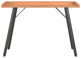 Secretária 90x50x79 cm castanho