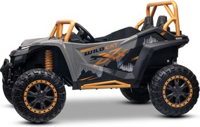 Buggy elétrico para crianças Arctic CAT XXL 4x4 24V,dois lugares, rodas EVA macias, motores potentes, bateria de lítio, suspensão traseira, bancos em