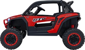 Buggy elétrico para Crianças 24V, 4x4  Buggy 4x4 KCK Rodas de espuma EVA Vermelho