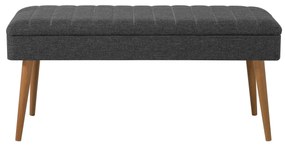 Conjunto de Mobiliário de Entrada Vegas – Sonomo Anthracite – Armário: