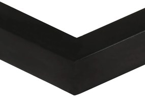 Mesa de apoio formato em U 45x30x61cm madeira recuperada maciça