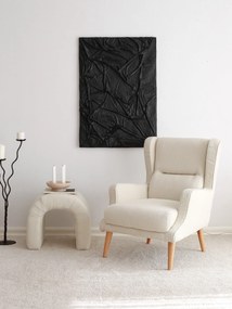 Cadeirão Klam – Creme – 78x94x70 cm