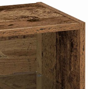 Prateleira Flutuante vidaXL 2 pcs Madeira Velha 40x28,5x40 cm Madeira