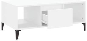 Mesa de centro 90x50x36,5 cm derivados de madeira branco